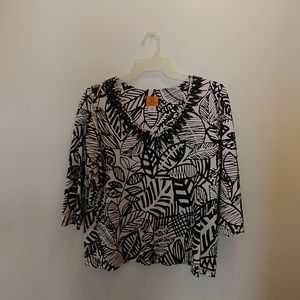 Ruby Rd. Womens V-neck Top